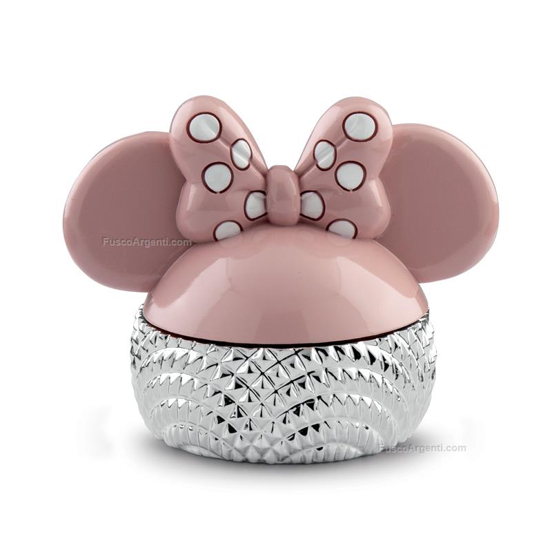 disney silver colors scatolina disney rosa