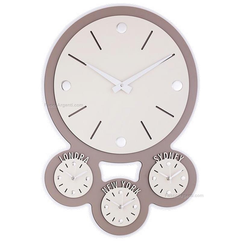 elite wall clock time zones