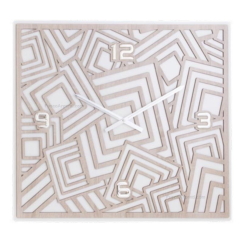 elite wall clock squares decor