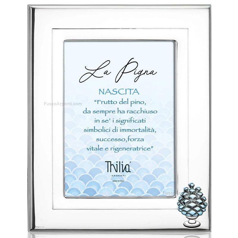 thilia argenti photoframe pinecone birth