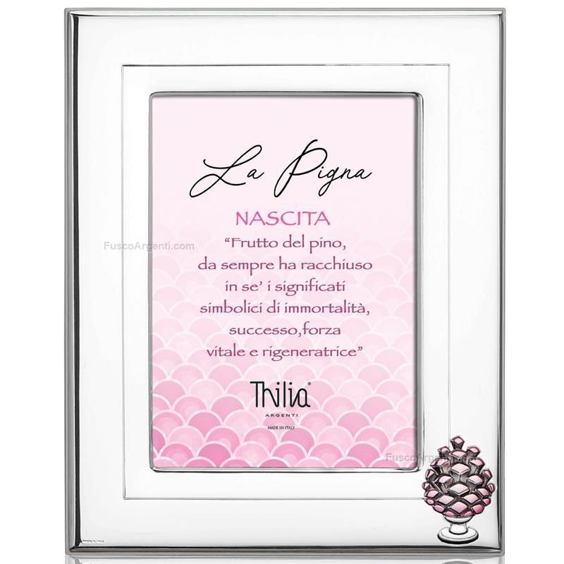 thilia argenti photoframe pinecone birth