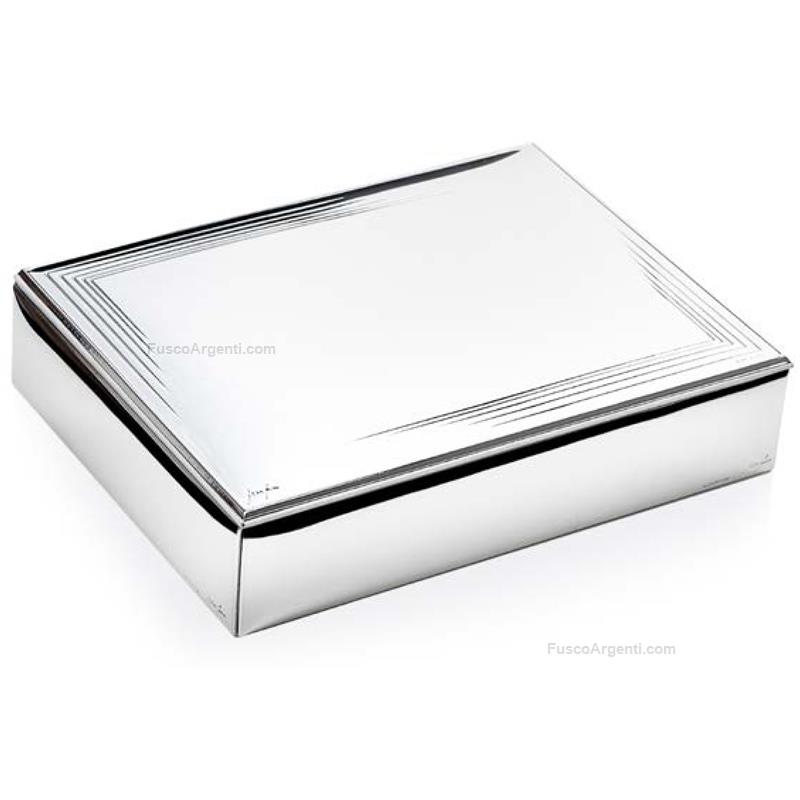 elite silver plate jewelry case