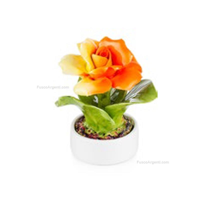 elite ceramic orange rose