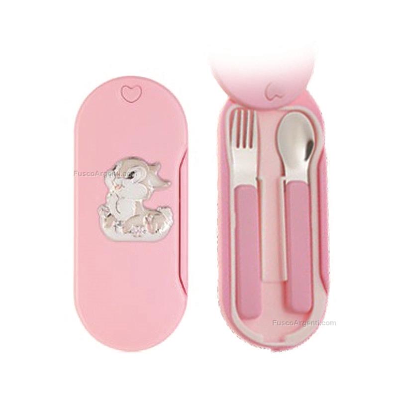 elite baby cutlery set little rabbit