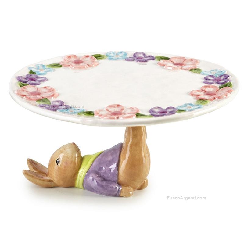 Portauovo In Ceramica A Forma Di Coniglio - Per Pasqua, Design Carino, Per Casa E Ristorante - Foto 2