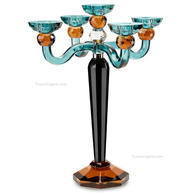 fade candleholder five flames pillar