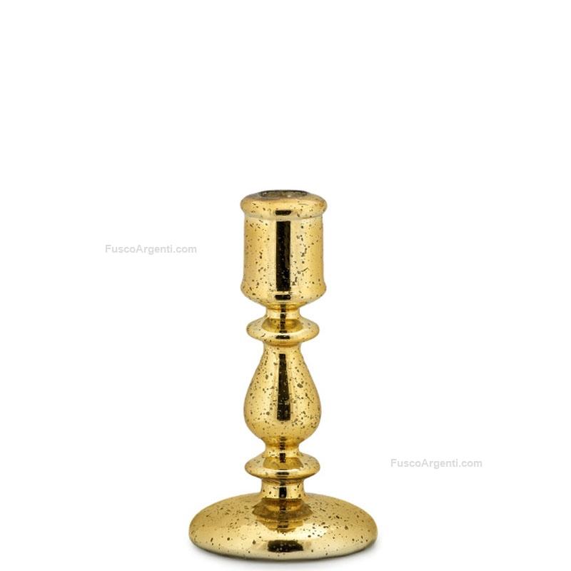 fade glass candlestick mina