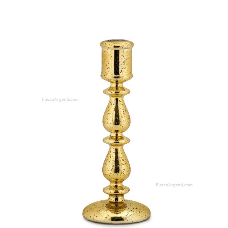 fade glass candlestick mina