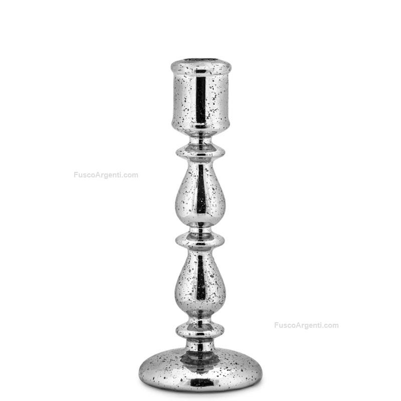 fade glass candlestick mina