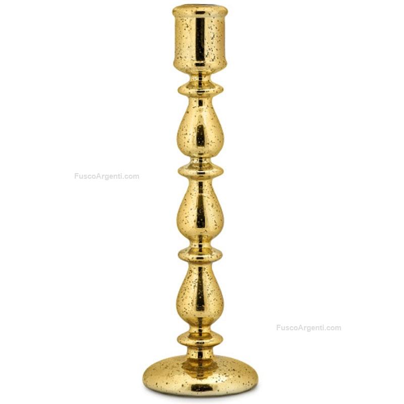fade glass candlestick mina