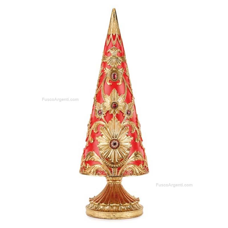 fade christmas albero damasc tree