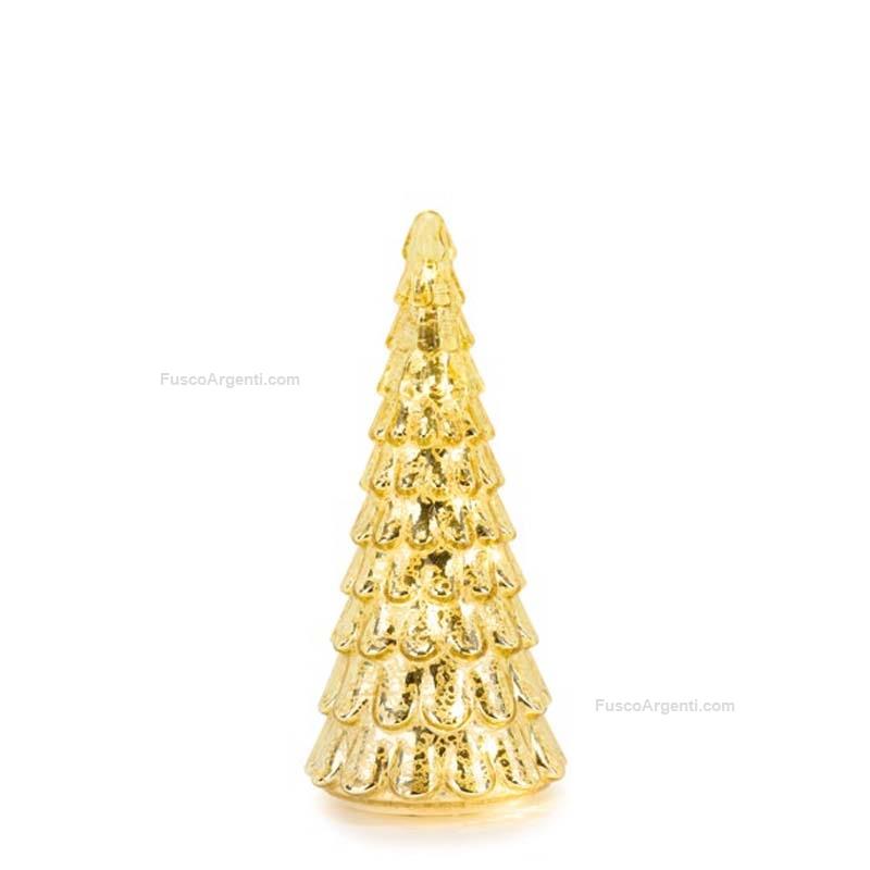 fade christmas albero lumiere gold