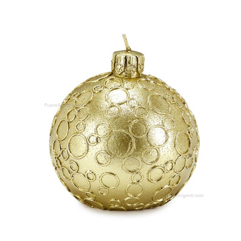 fade christmas sphere candle