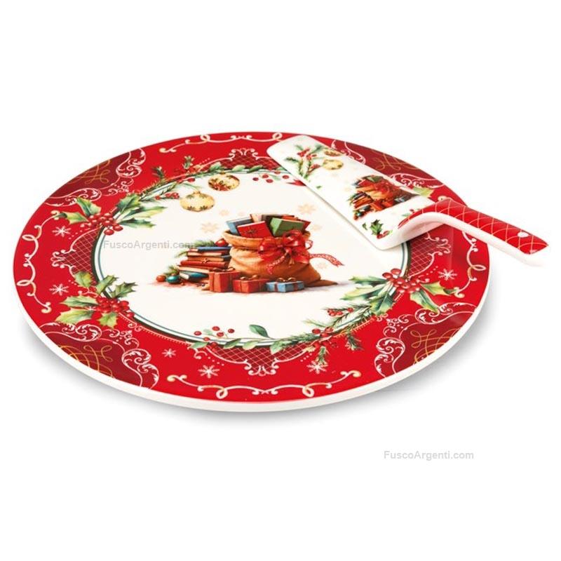 fade christmas piatto torta cadeaux