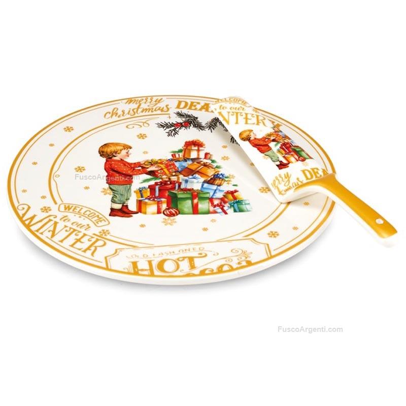 fade christmas piatto torta paul