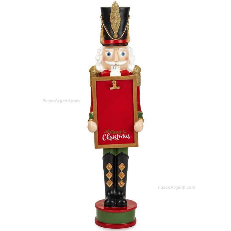 fade christmas nutcracker with board