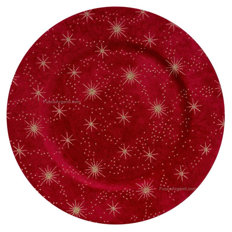 fade christmas sottopiatto lexi rosso