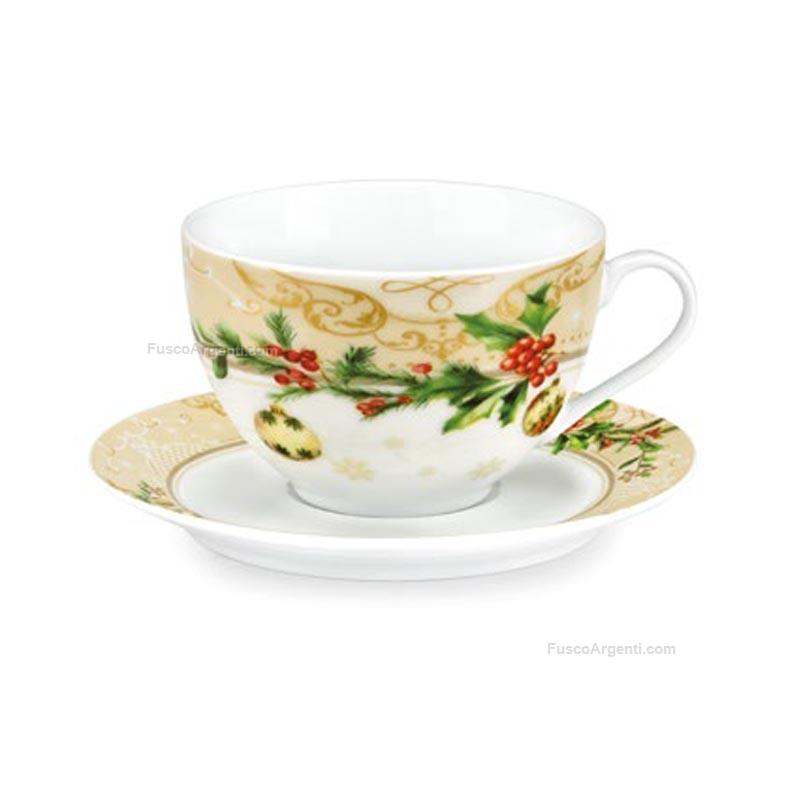 fade christmas tazze colazione agrifoglio