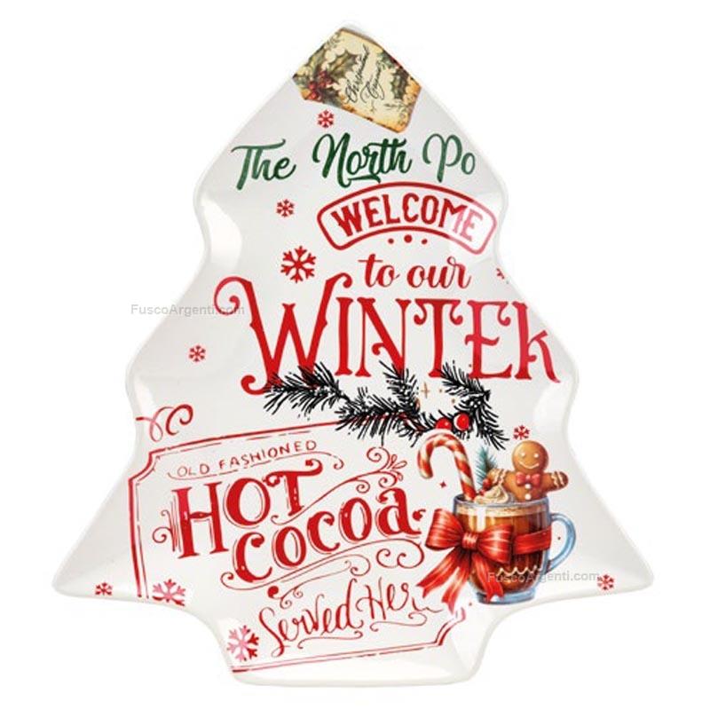 fade christmas vassoio albero chocolat