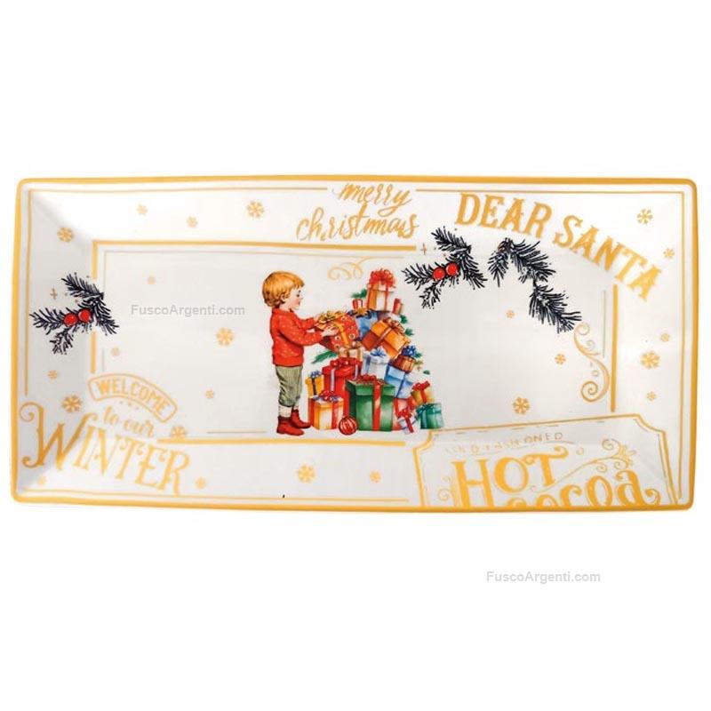 fade christmas vassoio rettangolare paul