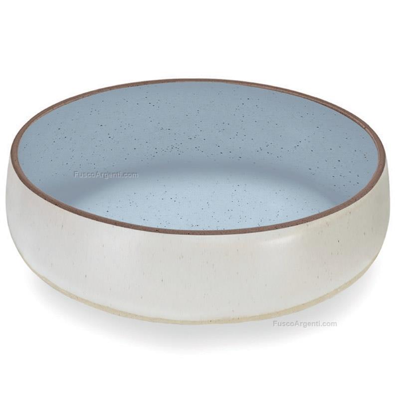 fade salad bowl biscuit light blue