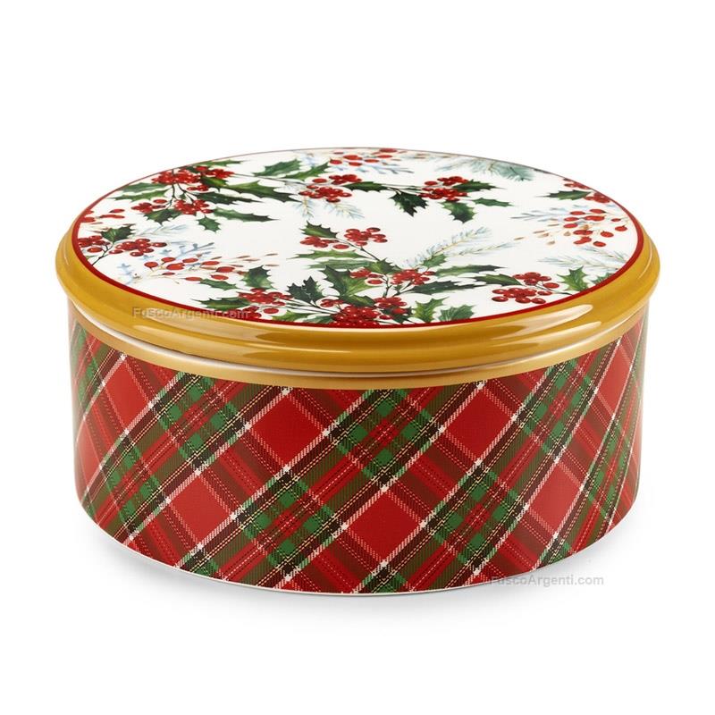 fade christmas box with lid scottish