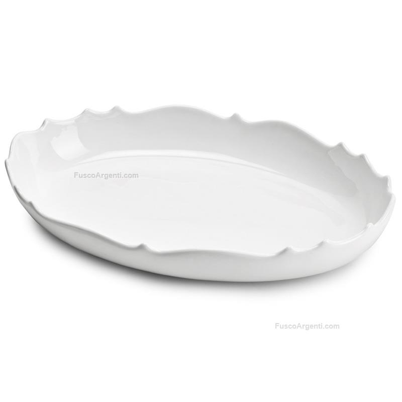 fade oval serving plate arya