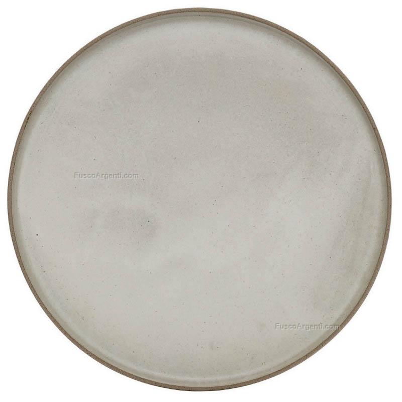 fade serving plate biscuit grey
