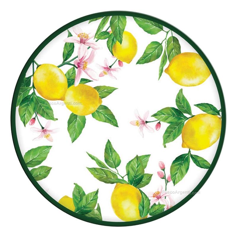 fade round serving plate jaffa
