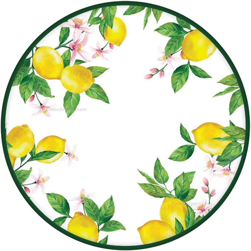 fade round serving plate jaffa