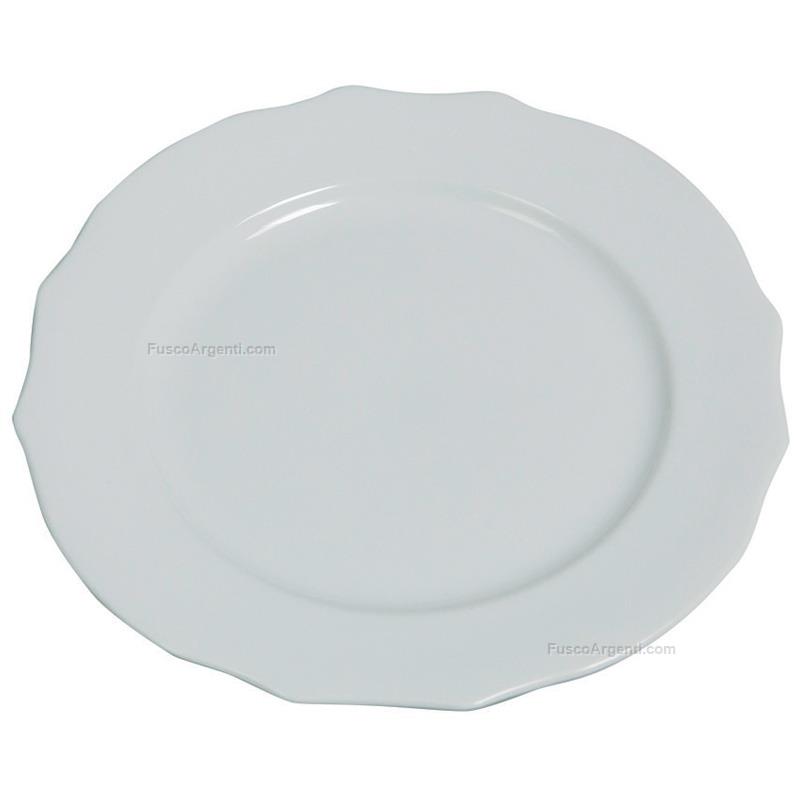 fade serving plate reyna white