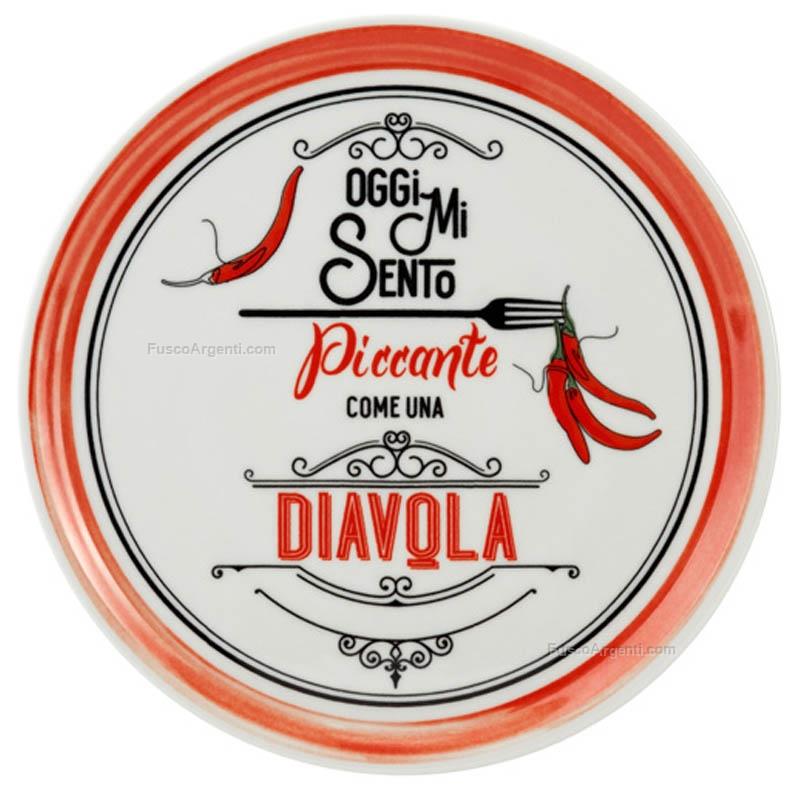 fade pizza plates set diavola