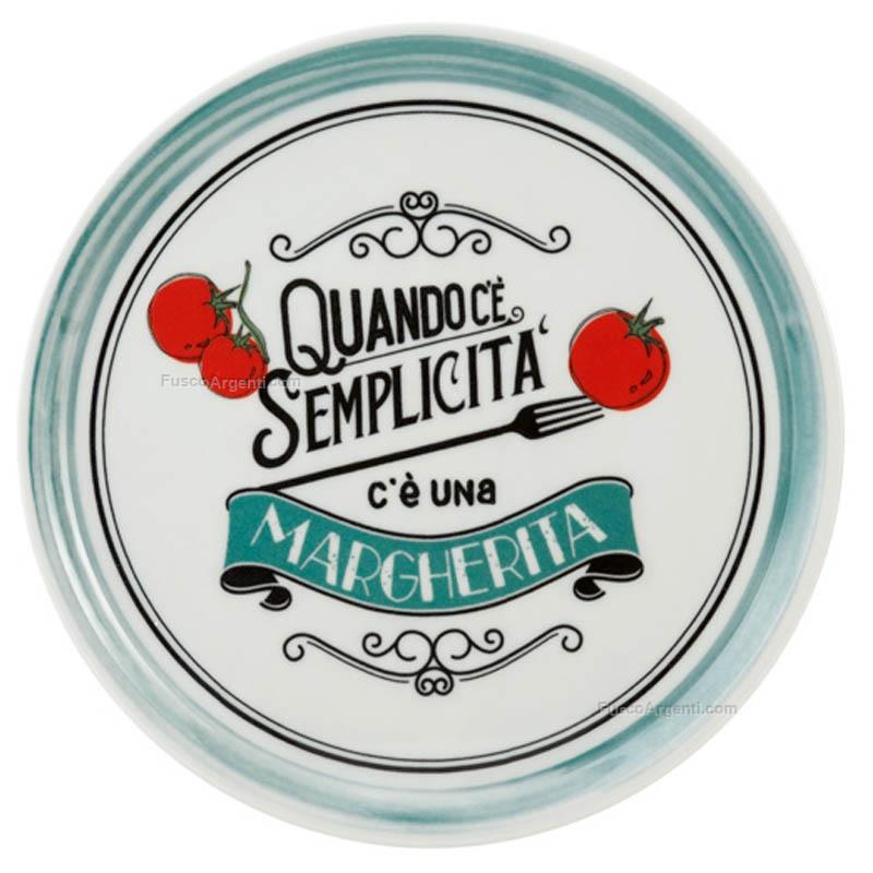 fade pizza plates set margherita