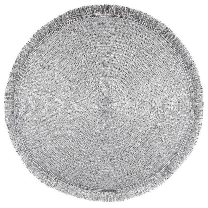fade tablemats izzie silver
