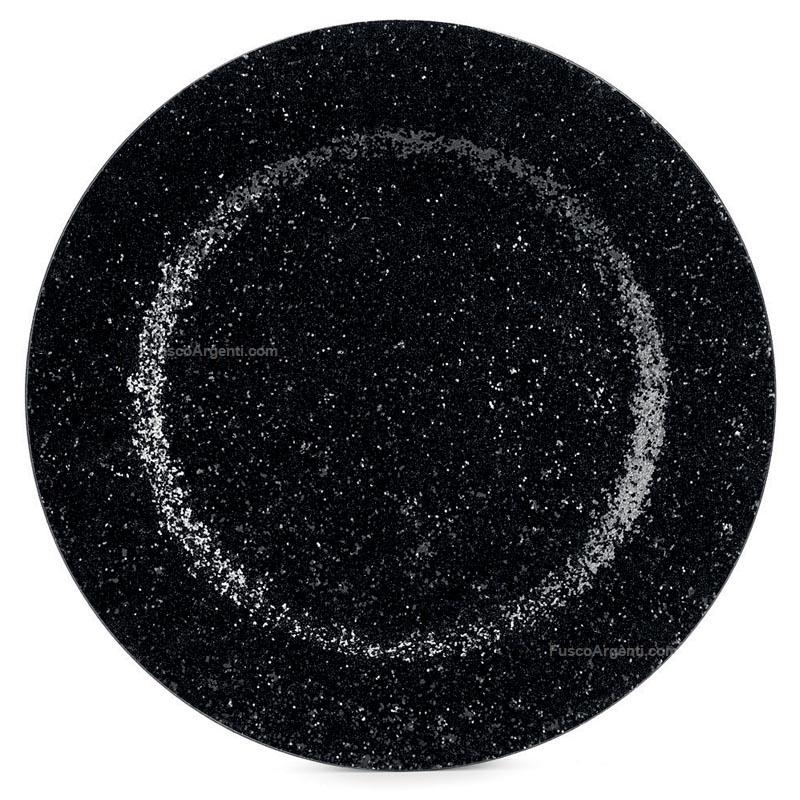 fade underplate glitter black