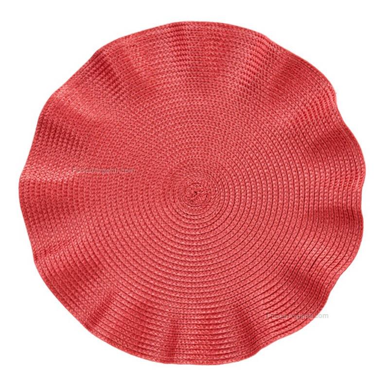 fade tablemat maddie red