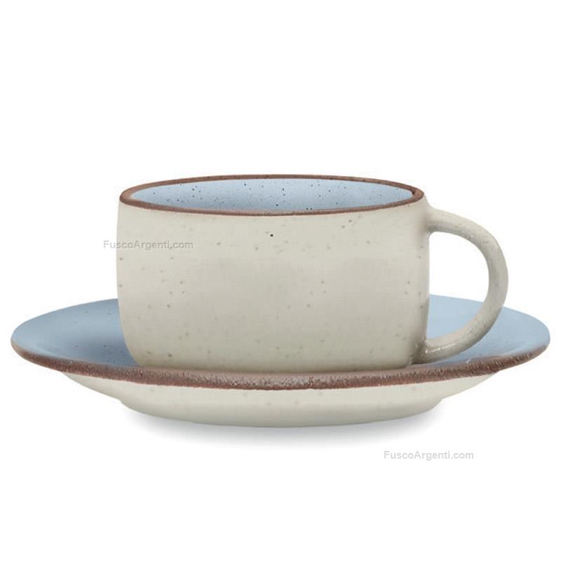 fade espresso cup biscuit light blue