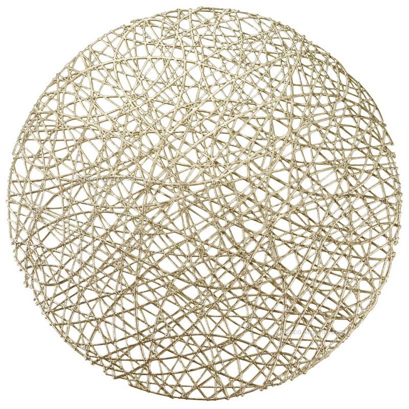 fade tablemats doodle gold