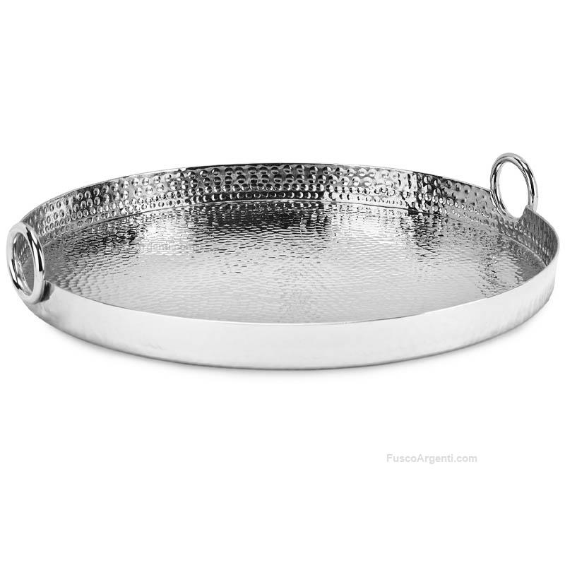 fade round tray shine