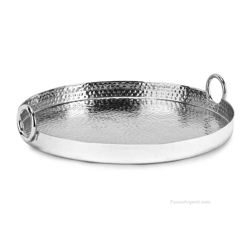 fade round tray shine