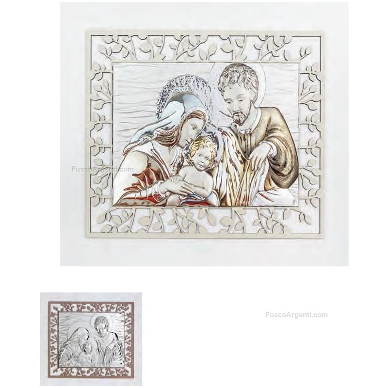elite colored holy family icon