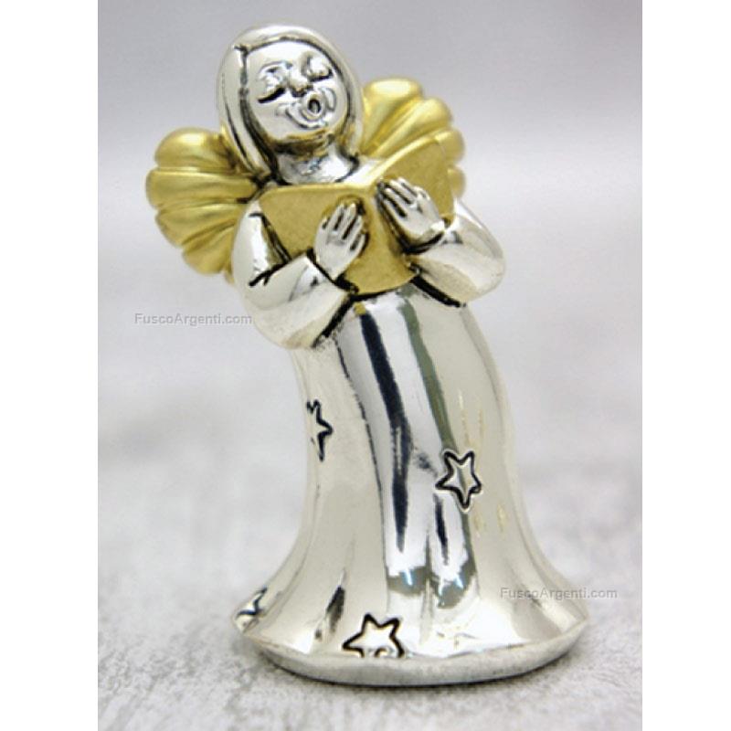 italian gift angel with book