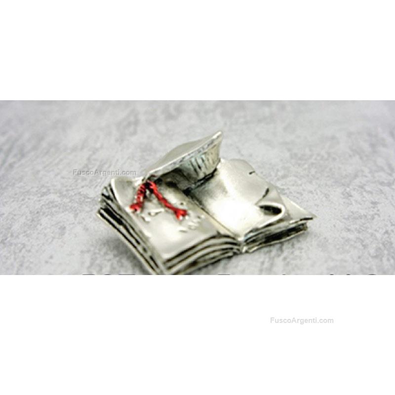 italian gift graduation hat on book