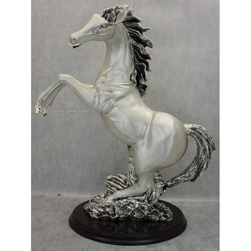 italian gift large prancing horse