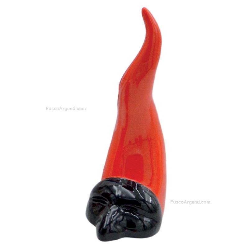 italian gift lucky horn with mask