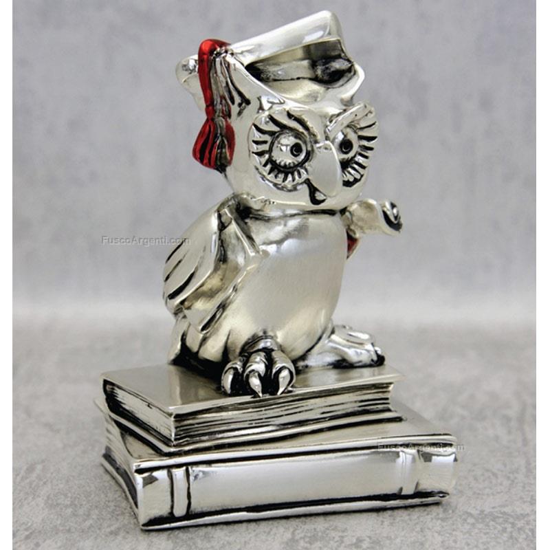 italian gift gufo laurea medio