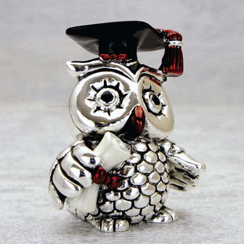 italian gift graduated owl
