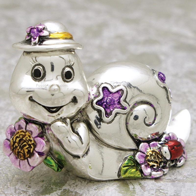 italian gift snail with hat