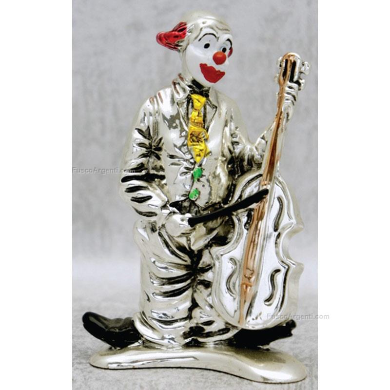 italian gift clown with cello