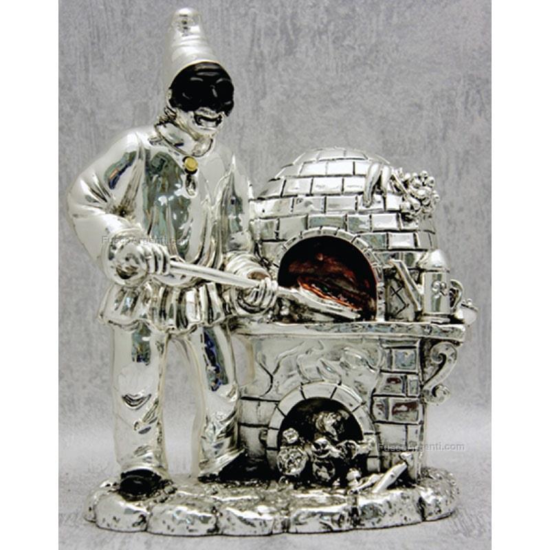 italian gift pulchinello pizza chef